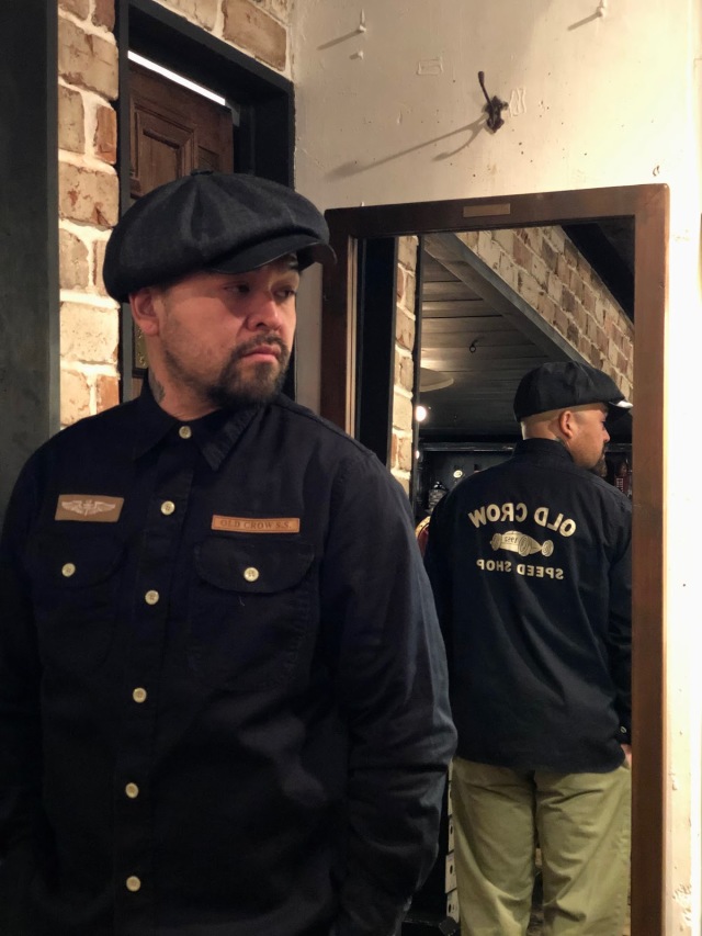 OLD CROW BELLY TANK - L/S SHIRTS BLACK