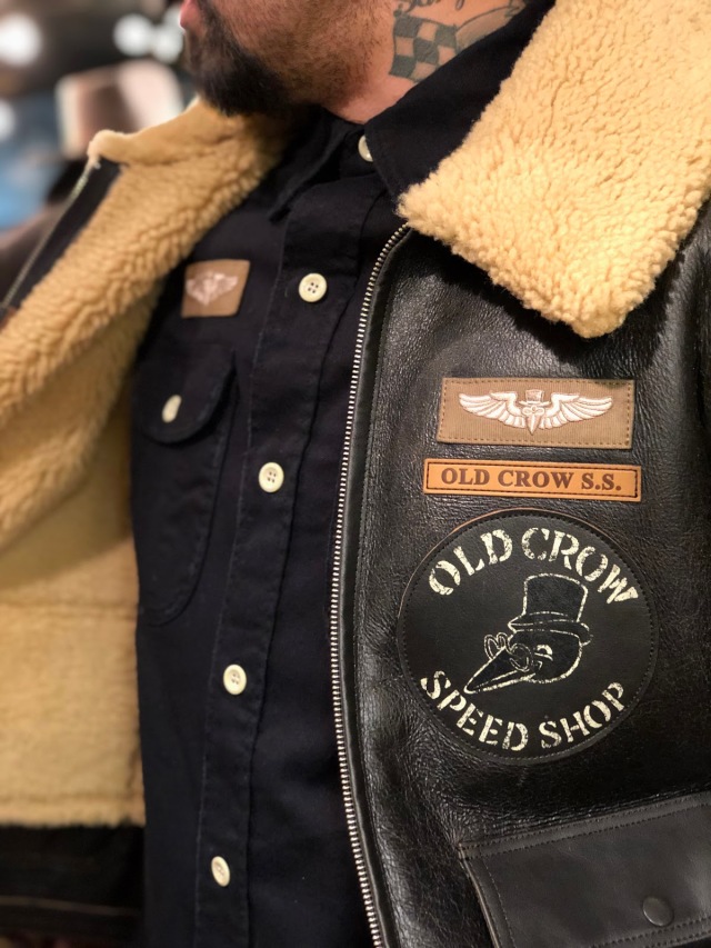 OLD CROW BELLY TANK - L/S SHIRTS BLACK