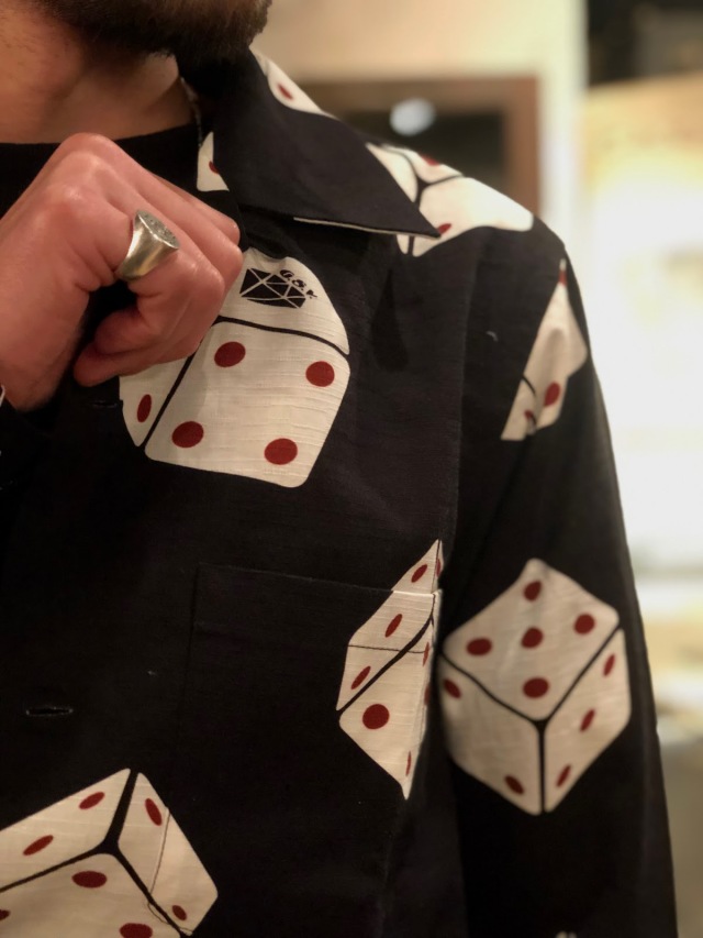 GANGSTERVILLE TUMBLING DICE - L/S SHIRTS BLACK