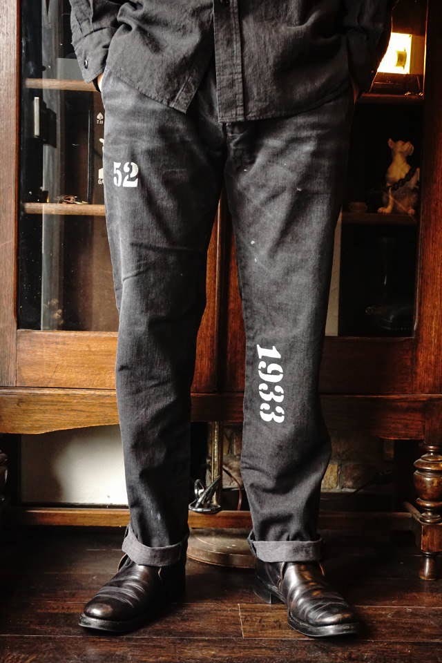 OLD CROW OLD RODDER - CHINO PANTS BLACK