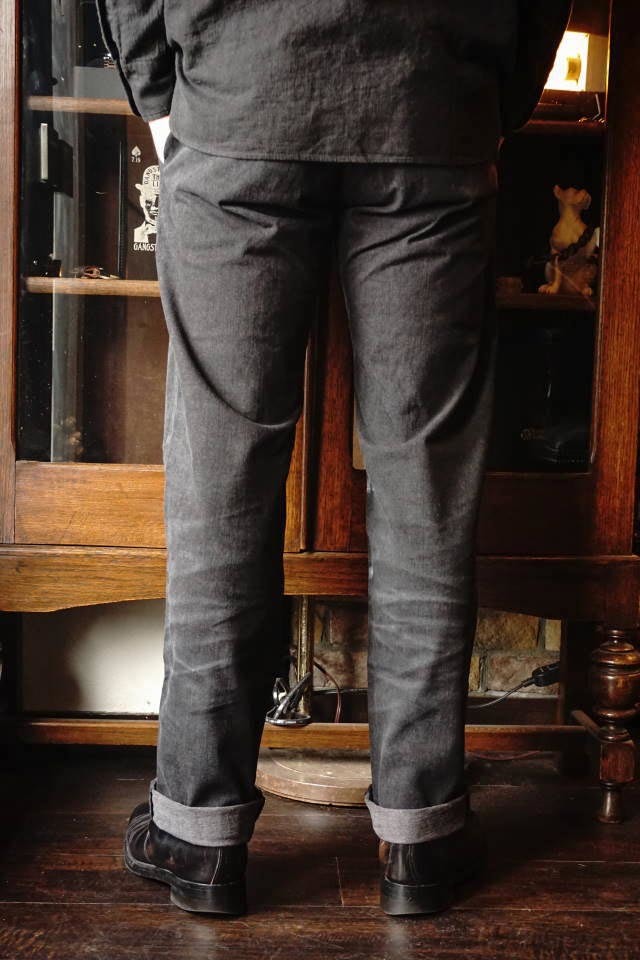 OLD CROW OLD RODDER - CHINO PANTS BLACK