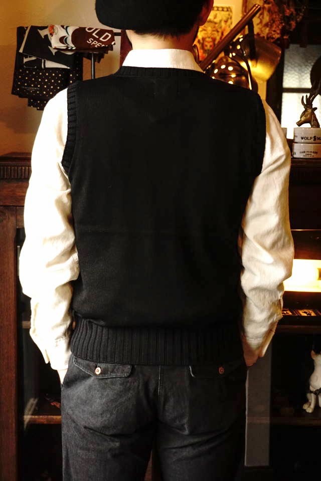 OLD CROW CROW WING - VEST BLACK