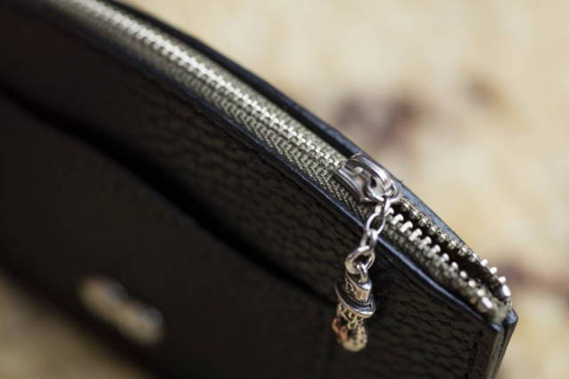 PEANUTS & Co. ORIGINAL LEATHER THIN WALLET B.S.W. market place