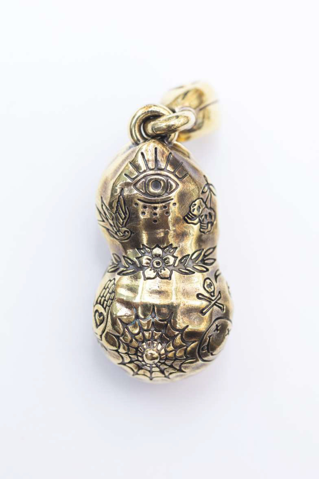 PEANUTS & Co. NORMAL TATTOO PEANUTS slidetype Lsize brass×silver