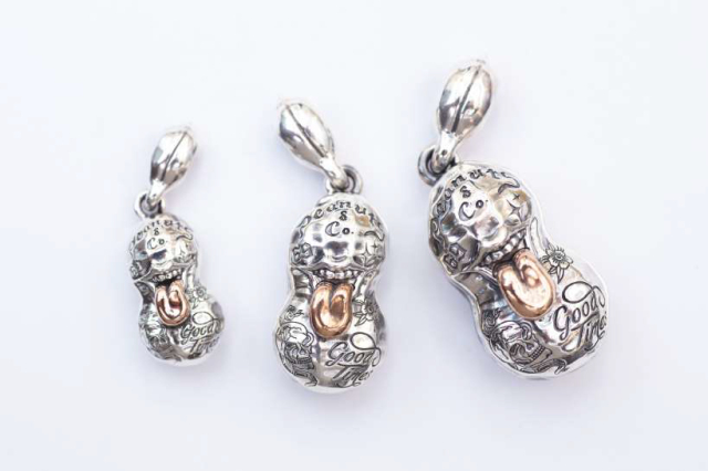 PEANUTS & Co. BERO TATOO PEANUTS slidetype Lsize silver ×K10PG