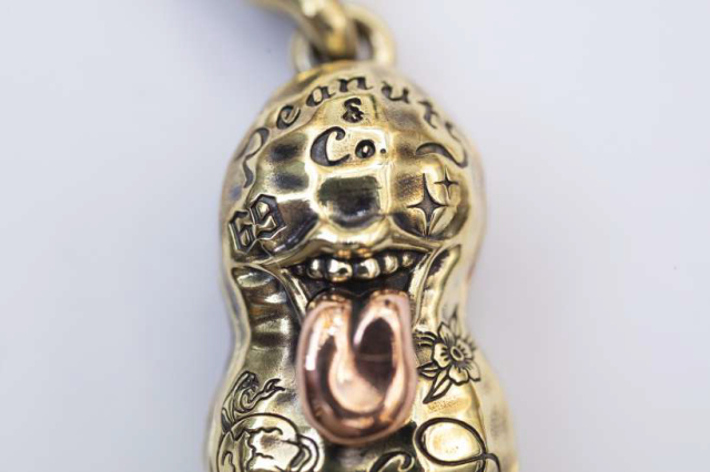 PEANUTS & Co. BERO TATTOO PEANUTS slidetype Lsize brass
