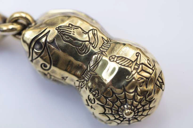 PEANUTS & Co. BERO TATOO PEANUTS slidetype Lsize brass×copper