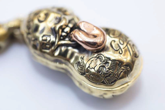 PEANUTS & Co. BERO TATOO PEANUTS slidetype Lsize brass×copper