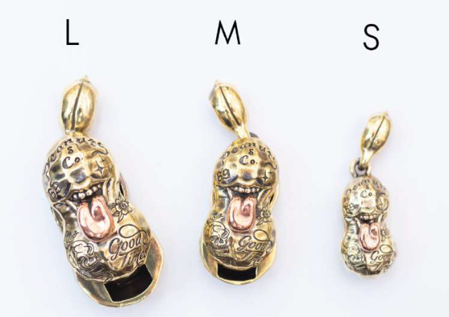 PEANUTS & Co. BERO TATTOO PEANUTS slidetype Msize brass