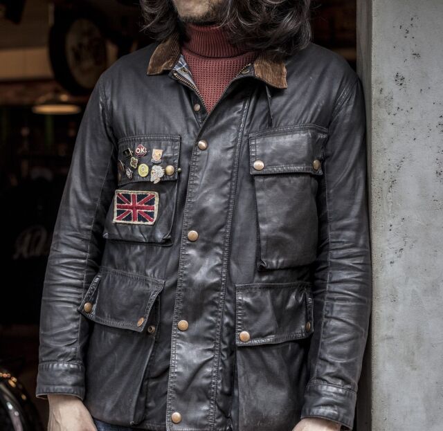 ※限定価格アディクトクローズ　waxed cotton BMC jkt