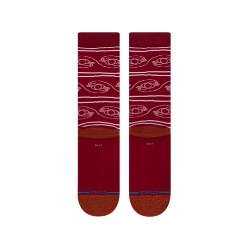 STANCE SOCKS Holding Maroon