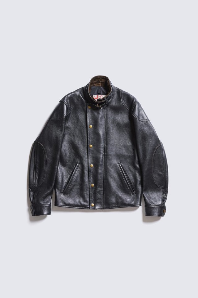 ADDICT CLOTHES JAPAN AD-09 ULSTER JACKET (SHEEP) BLACK