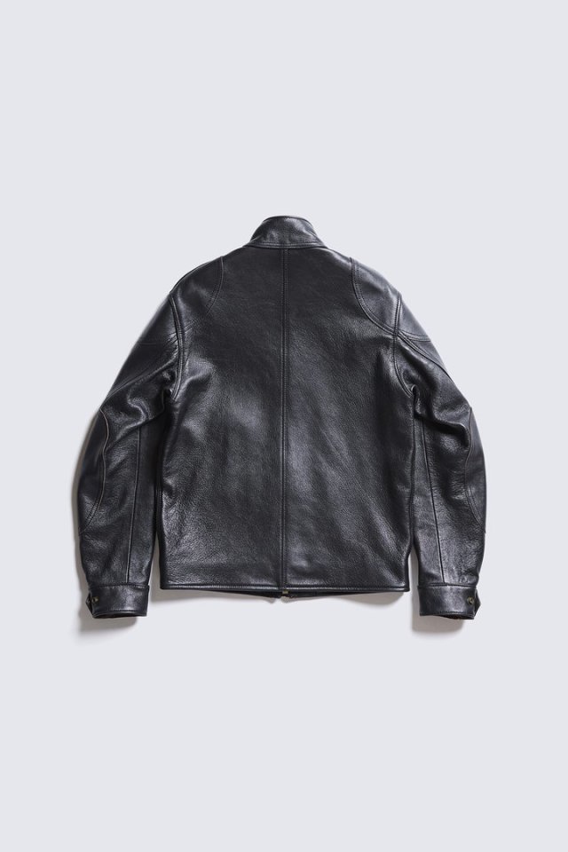 ADDICT CLOTHES JAPAN AD-09 ULSTER JACKET (SHEEP) BLACK