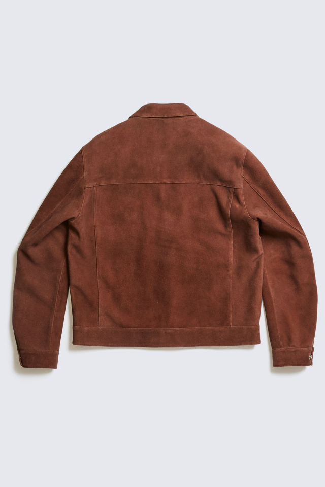 ADDICT CLOTHES JAPAN AD-08 GRANADA JACKET (DEER SUEDE) BROWN