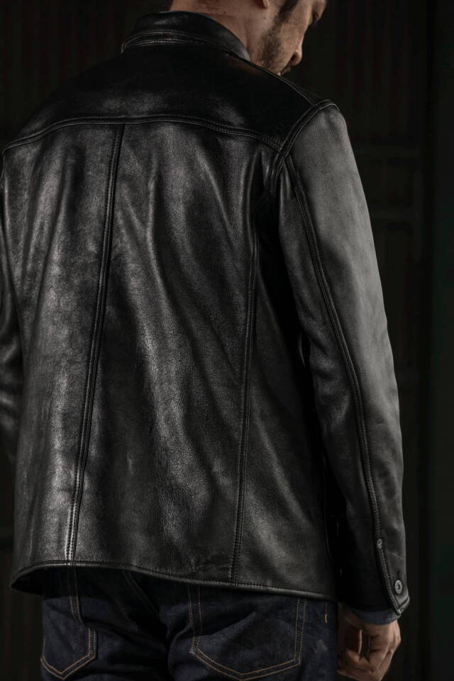 ADDICT CLOTHES JAPAN ACVM ACV-LJK03 SHEEPSKIN COVERALL B.S.W.