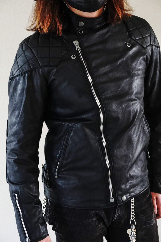 ADDICT CLOTHES JAPAN ACVM ACV-WX01 WAXED COTTON RESISTANCE JACKET BLACK