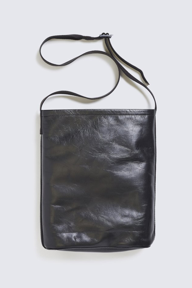 ADDICT CLOTHES JAPAN ACVM ACV-BG02 HORSEHIDE EASY SHOULDER BAG BLACK