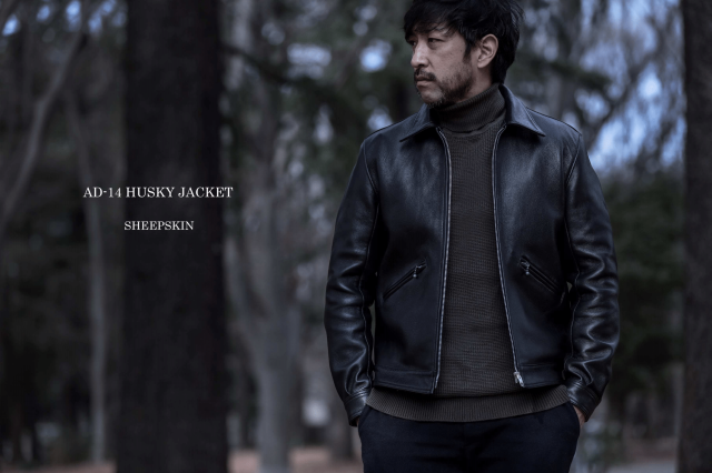 ADDICT CLOTHES JAPAN AD-14 HUSKY JACKET (SHEEP) BLACK