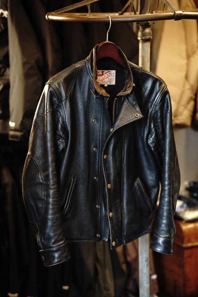 ADDICT CLOTHES JAPAN AD09 ULSTER JACKET (SHEEP) BLACK B.S.W. market place