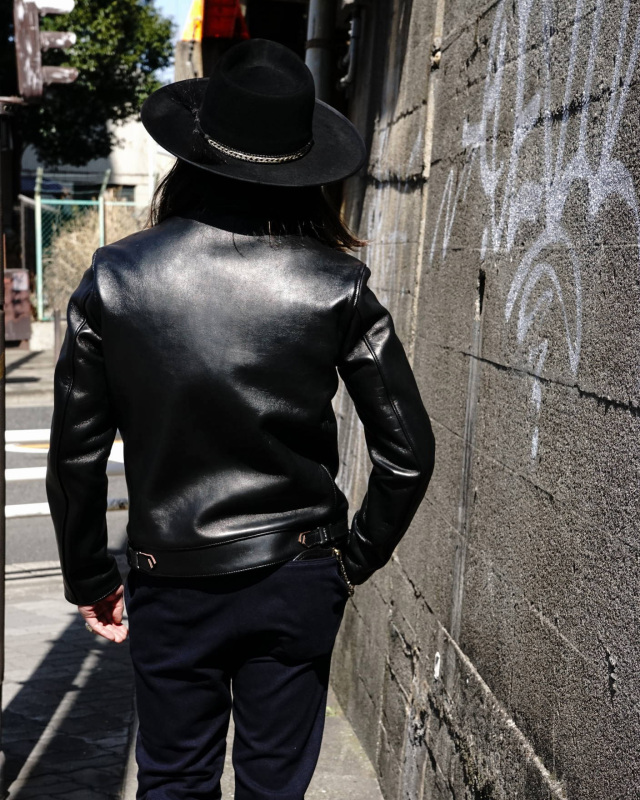 ADDICT CLOTHES JAPAN AD-12 JSR JACKET (SHEEP) BLACK