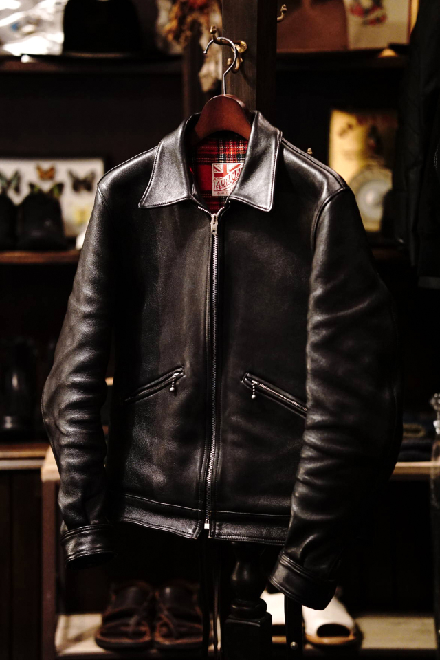 ADDICT CLOTHES JAPAN AD-14 HUSKY JACKET (SHEEP) BLACK B.S.W. 