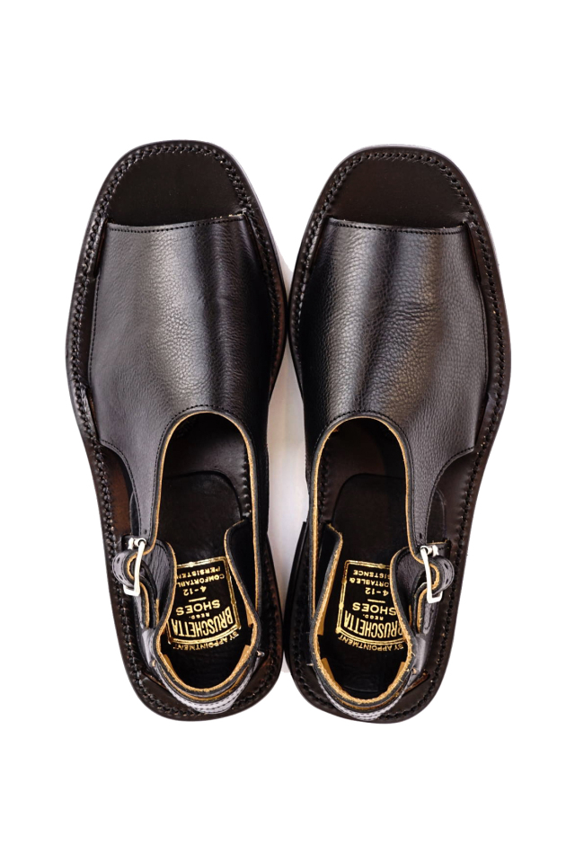 BRUSCHETTA SHOES TOLUCA BLACK clinch-