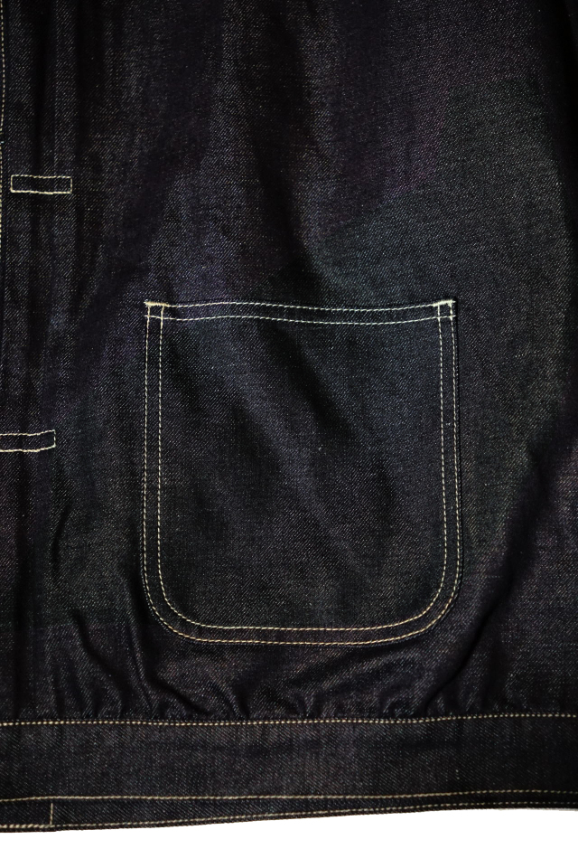 BSC Uniform - Linen Blended Denim Blouse -