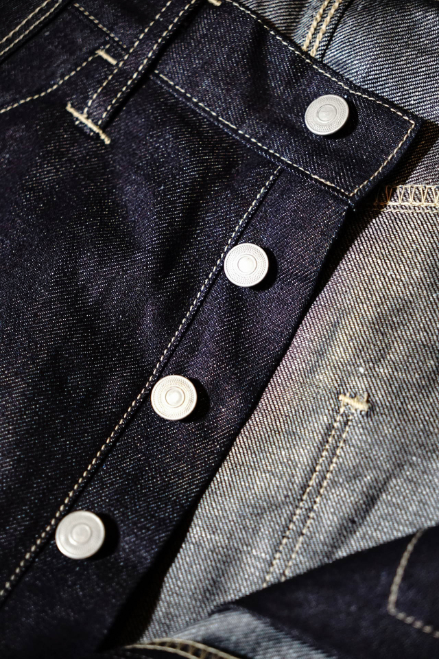 BSC Uniform - Linen Blended Denim Waist Overall -