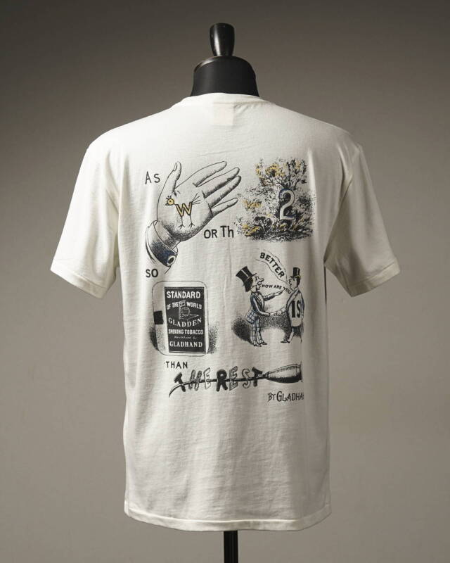 BY GLAD HAND REBUS - S/S T-SHIRTS WHITE