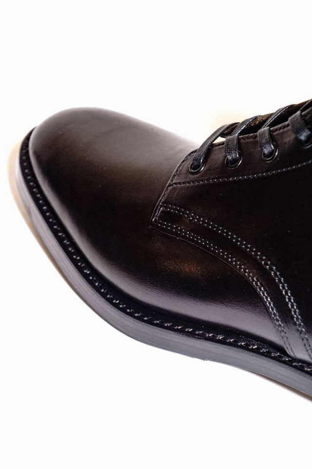 CLINCH Yeager boots Horsebutt overdye BLACK CLINCH Yeager boots Horsebutt overdye BLACK