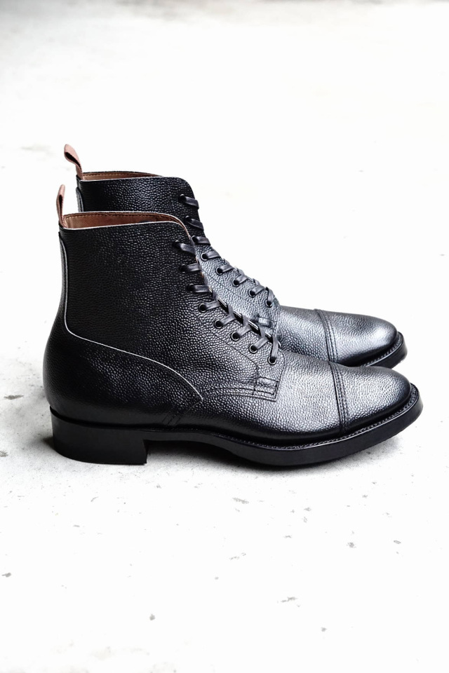 CLINCH Graham Boots Black Embos ※B.S.W. Special Order