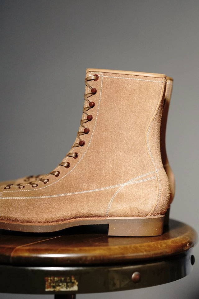 CLINCH Gary Boots Gustave Roughout Cowhide Natural