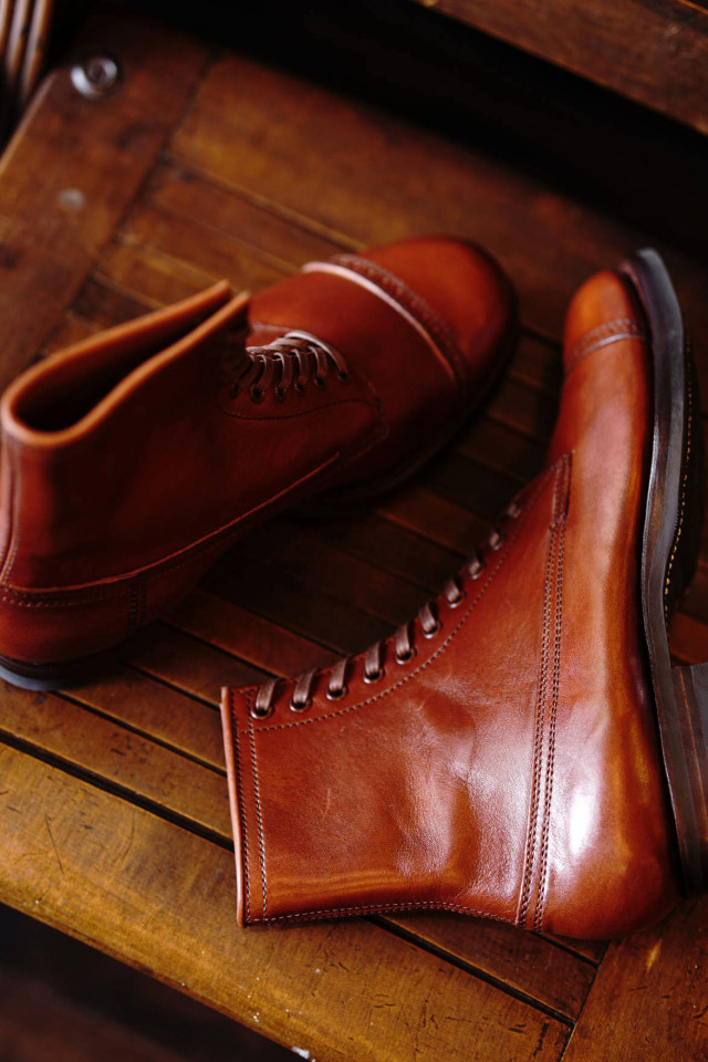 CLINCH Conrad Boots - Top Notch Horsehide - B.S.W. market place