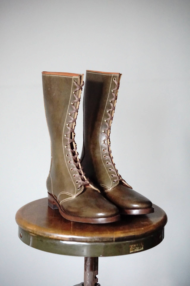 CLINCH Hi-Liner Boots - EQ Horsebutt - D-GREEN