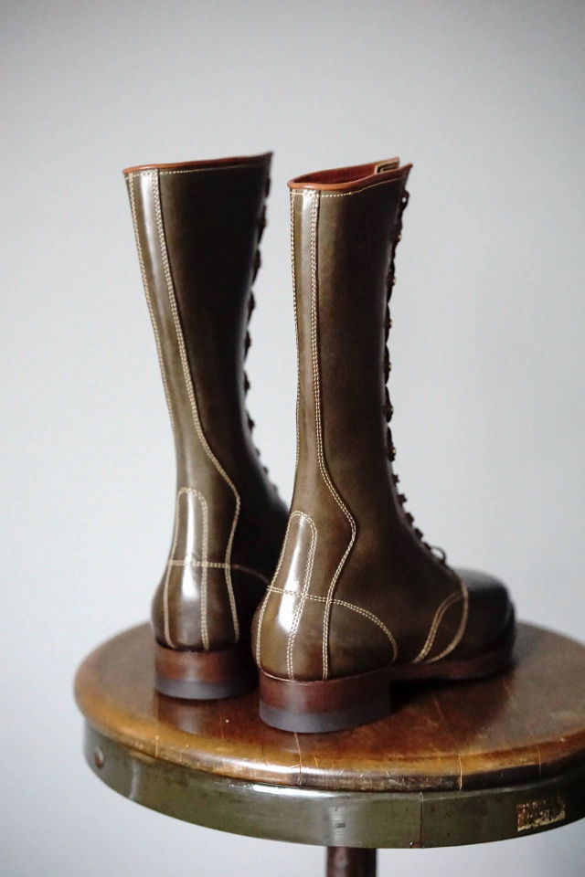 CLINCH Hi-Liner Boots - EQ Horsebutt - D-GREEN