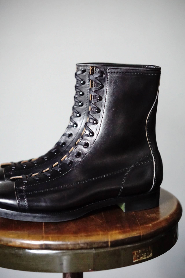 CLINCH Gary Boots EQ Horsebutt Black