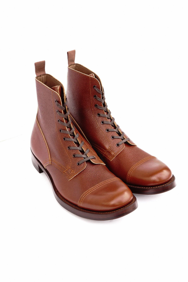 CLINCH Graham Boots Brown Embos