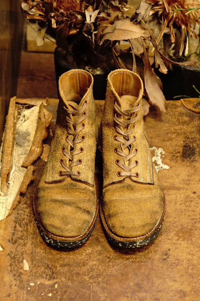 CLINCH Yeager boots Latigo leather Roughout 