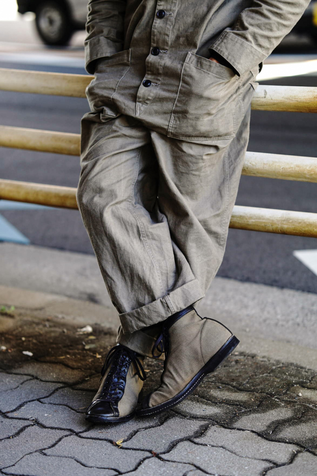 CLINCH Mast Trainer Black×Khaki B.S.W. market place