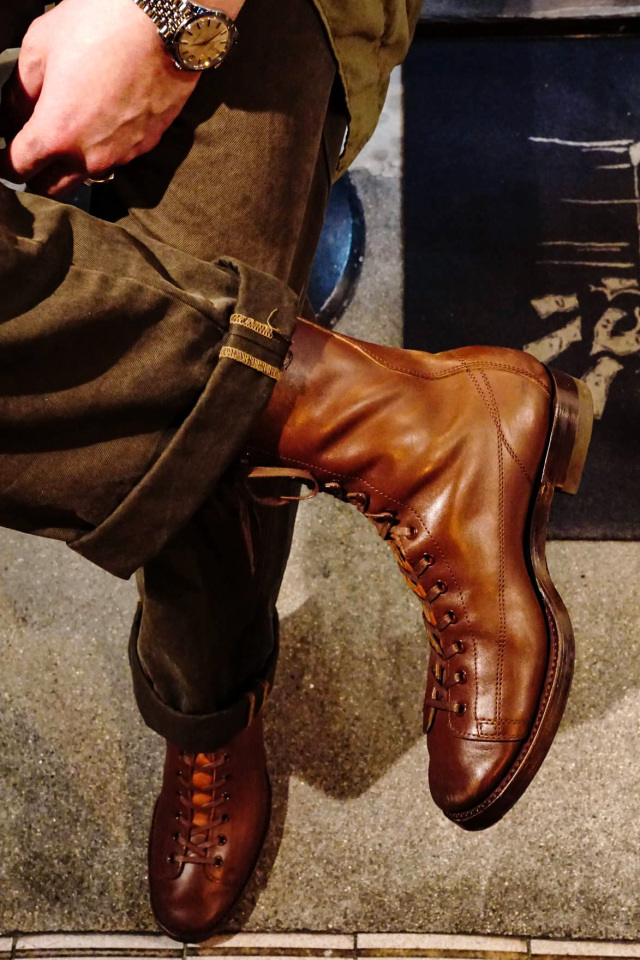 CLINCH Gary Boots Horsebutt Brown 