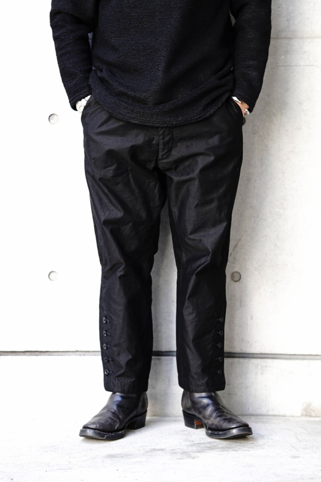 Django Atour victorians farmer moleskin pants / black