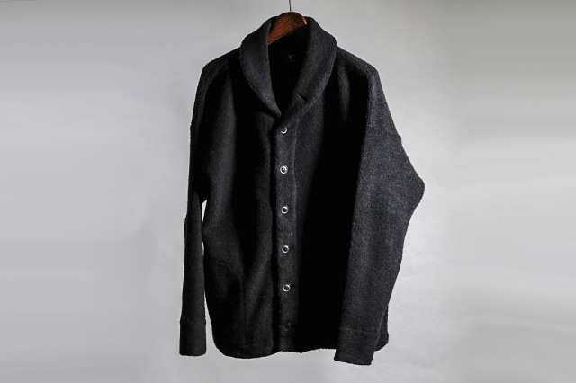 Django Atour classic farmers woolpile jacket / black