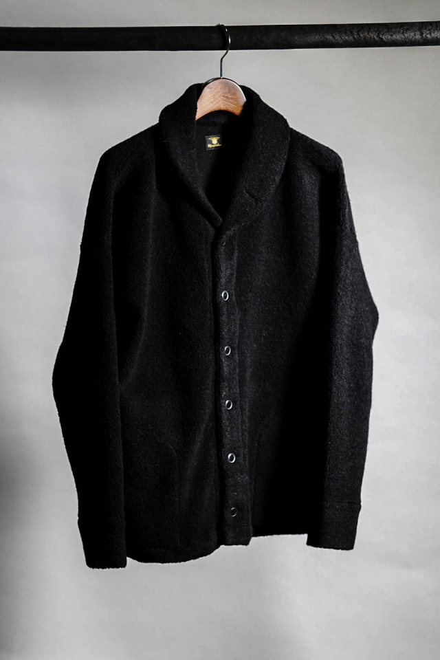 Django Atour classic farmers woolpile jacket / black