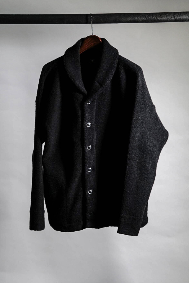 Django Atour classic farmers woolpile jacket / black