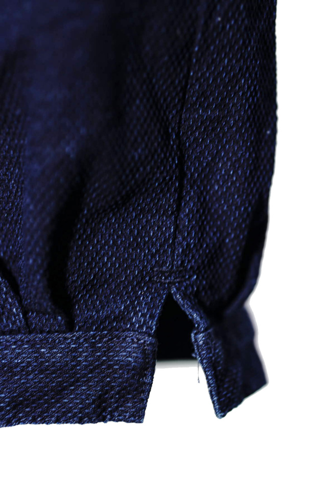 Django Atour anotherline indigo pleats widepants