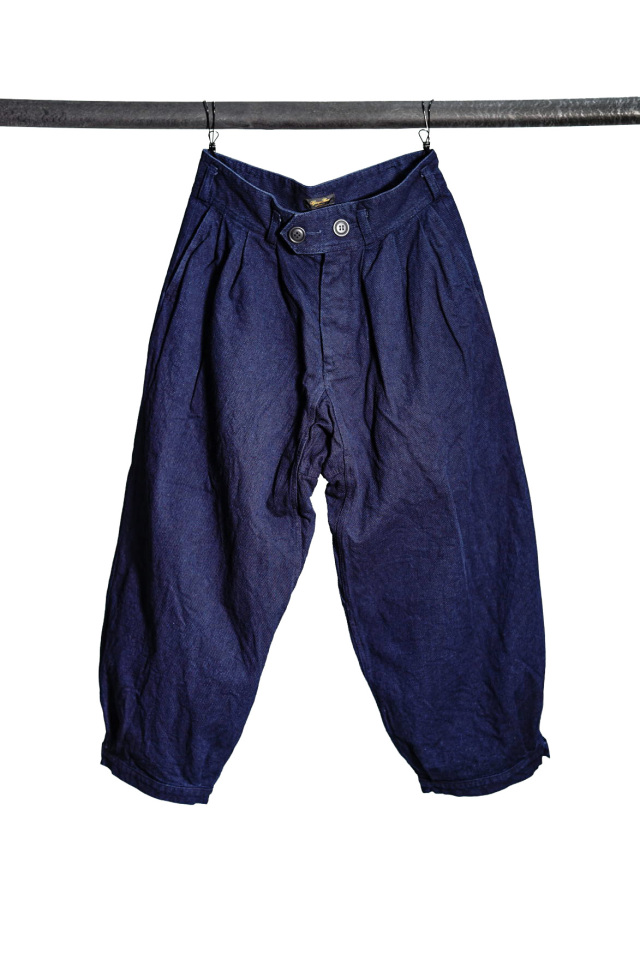 Django Atour anotherline indigo pleats widepants