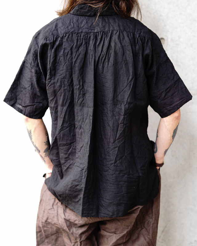 Django Atour frenchvictorians belgium-linen halfsleeve / belgium black