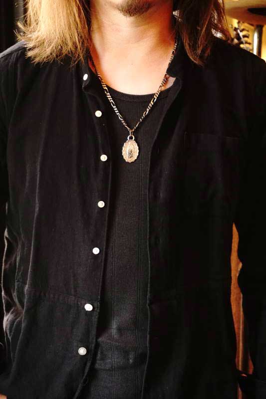 galcia 17NT-GML001SB : PENDANT / GUADALUPE MARIA CHAIN SET