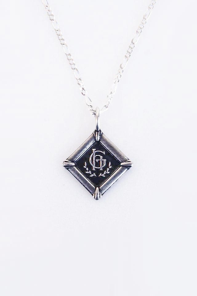 GLAD HAND JEWELRY FOB TOP & CHAIN SILVER925