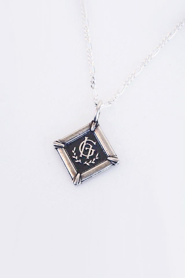 GLAD HAND JEWELRY FOB TOP & CHAIN SILVER925